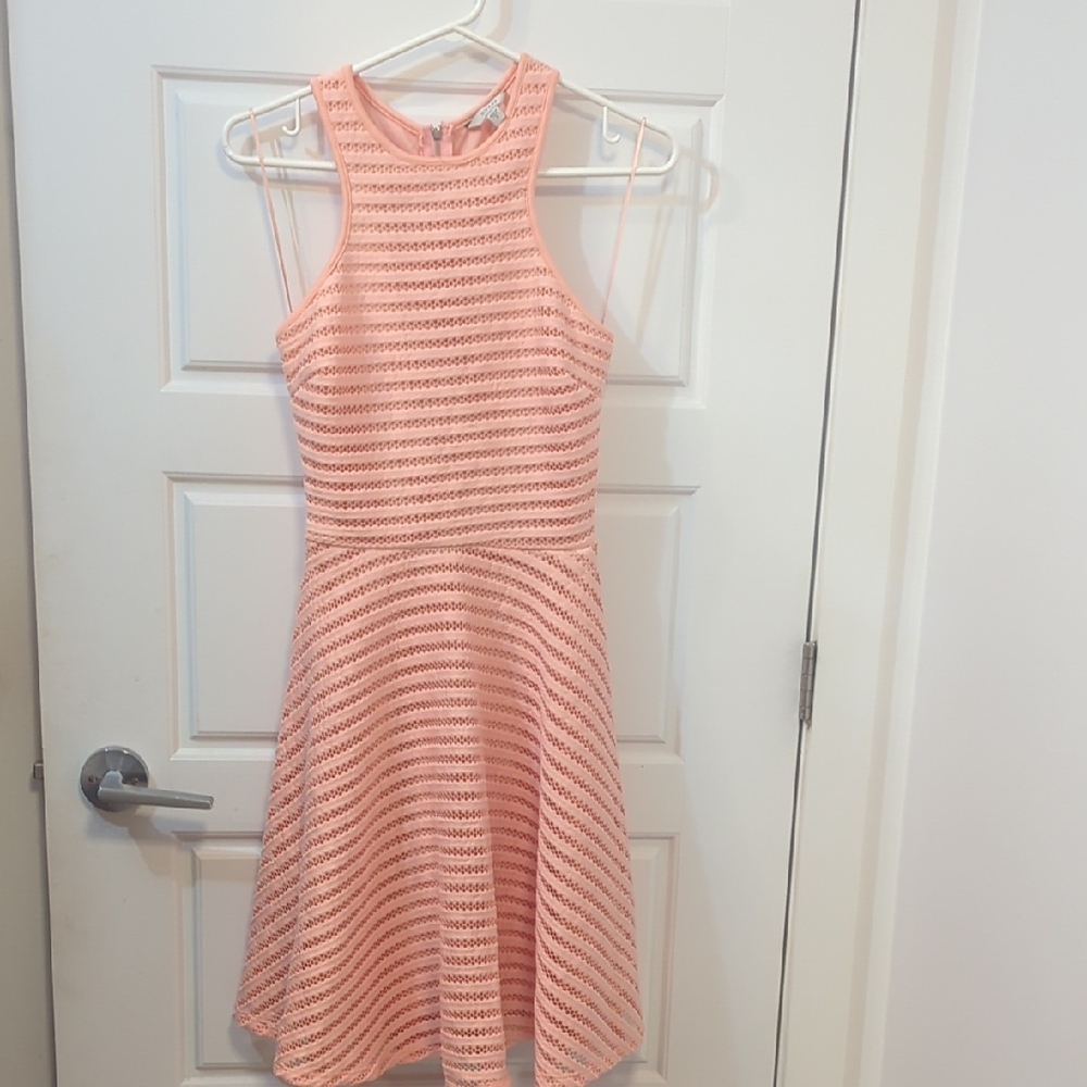 Guess Peach Sleeveless Dress